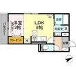 ペルル新広の間取図