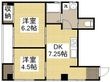 ヴィラ呉本通の間取図