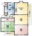 晴海コーポラスの間取図
