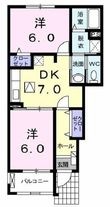 ペアセロベDの間取図