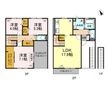 カサフロールAの間取図