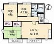 フレグランス阿賀南C棟の間取図