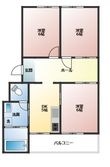 焼山第3マンションの間取図