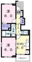 ニュードミール ヒロの間取図