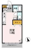 脇コーポ徳丸の間取図