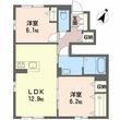 リバーサイド広古新開A棟の間取図