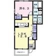 ブランシュールAの間取図