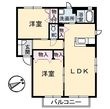 サンビーム串山E棟の間取図