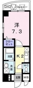 クラールアヴェニューの間取図