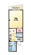 HUKUOKAビルの間取図