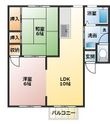 カーサ・パーチェの間取図