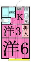 俊明荘の間取図