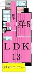 アーク柏レジデンスの間取図