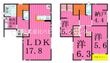Ｋｏｌｅｔ江戸川台〜コレットエドガワダイ〜の間取図