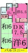 流山市三輪野山２丁目の間取図