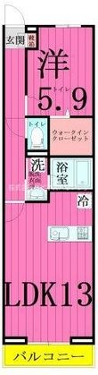 オークツリーの間取図