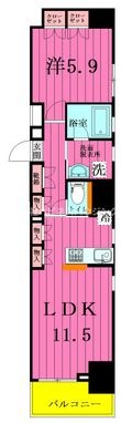 ザ・カシワ捨番(ザカシワジュウバン)の間取図