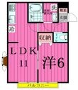 フロイディハイツの間取図
