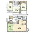 西町戸建の間取図