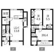 Grand　Terrace　野々下の間取図