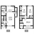 Grand　Terrace　野々下の間取図
