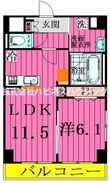 Y’s STATE 天王台の間取図
