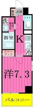 LaSante柏の間取図