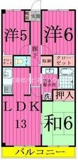 木崎台マンションの間取図