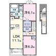 ベル・コリーヌAの間取図