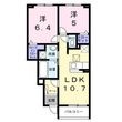 ブラウンヒルズの間取図