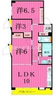 リアライズ柏Ⅱ(リアライズカシワ ツー)の間取図