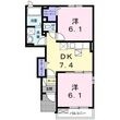 サニーヒルズK3の間取図