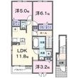 フェリーチェＡの間取図