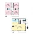 流山市加戸建貸家　Ｂ棟の間取図