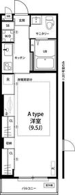 リブリ・白山EASTの間取図