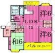 センターパーク新柏Ｂ棟〜センターパークシンカシワビートウ〜の間取図