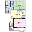 カーサボニートⅡの間取図