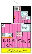 H&K KASHIWA HILLS〜エイチアントケーカシワヒルズ〜の間取図