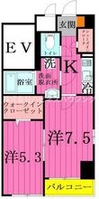 エルザ柏の間取図