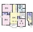 ツインズユウカBの間取図