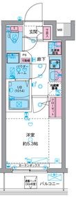 GENOVIA天王台の間取図