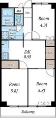 ヤマサイビルの間取図
