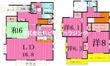 印西貸家の間取図