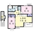 フィオーレ モリの間取図
