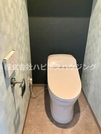 シンプルで使いやすいトイレです