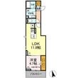 セリシアージュXの間取図