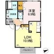 サニーコート保見南山 B棟の間取図