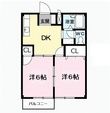 土原ハイツの間取図