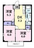 ニューシティ戸田谷の間取図