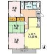 セントラルヒルズ B棟の間取図